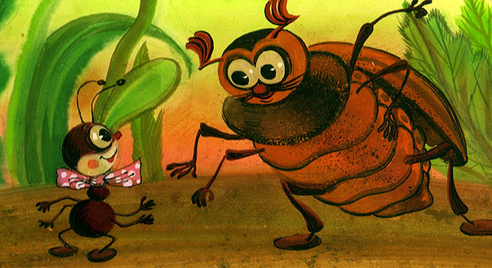 Ant Hurries Home