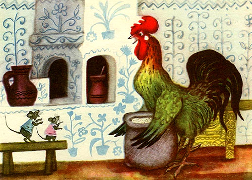 The Mice and the Cock