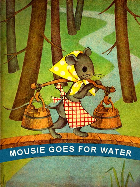 Mousie Goes for Water Lithuanian Rhymes