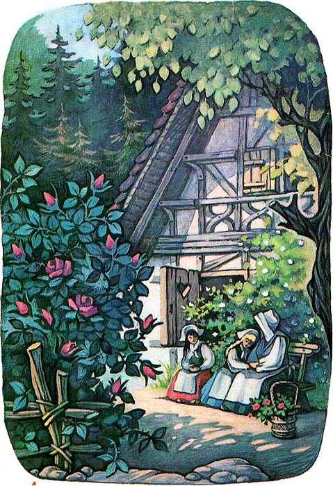 Snow-white and Rose-red